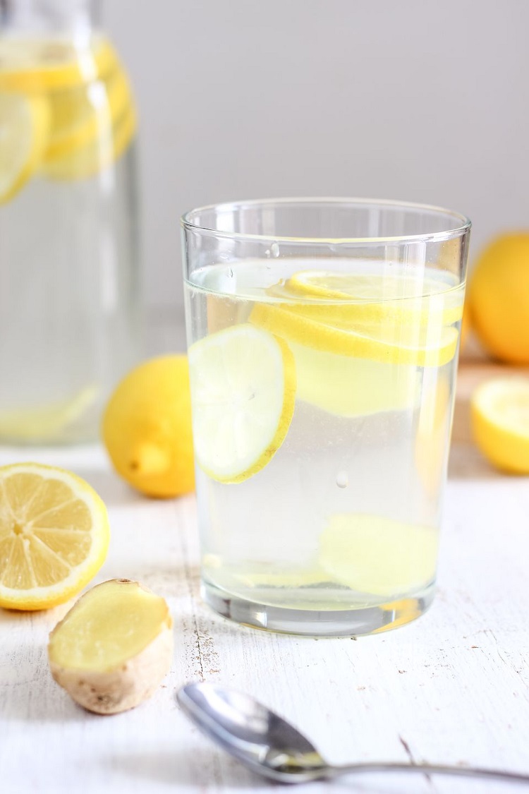 eau au gingembre boisson fraîche recette citron