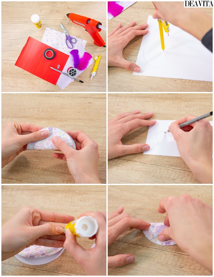 idées de bricolage pour Pâques DIY poussin papier
