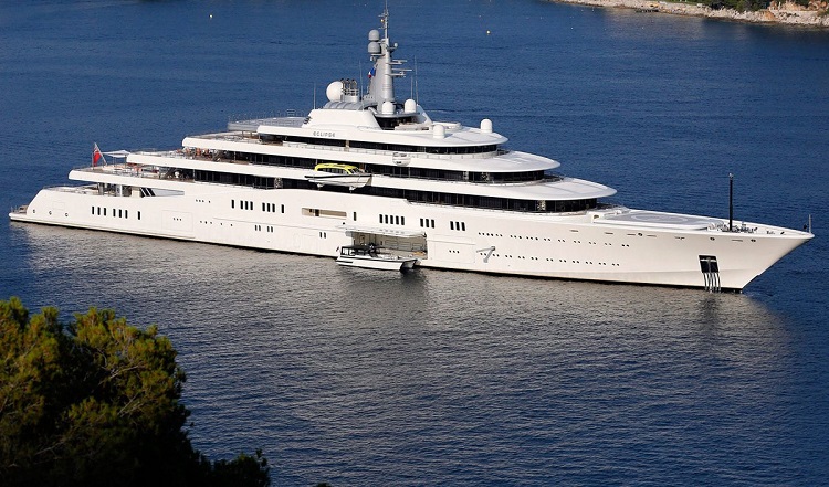les yachts les plus chers du monde Eclipse Roman Abramovich