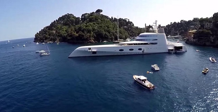 les yachts les plus chers du monde Superyacht A design futuriste