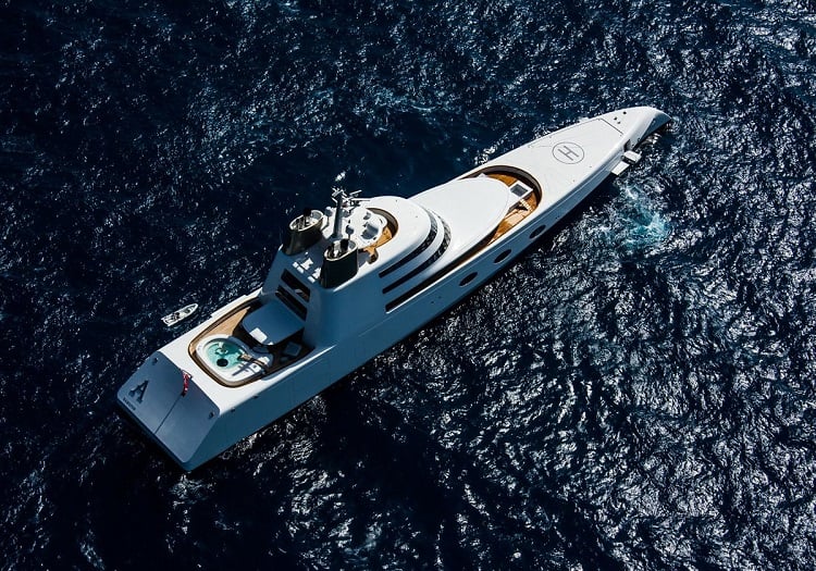 les yachts les plus chers du monde Superyacht A