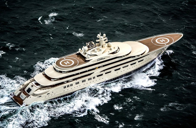 les yachts les plus chers du monde top 15 bateaux de luxe Dilbar
