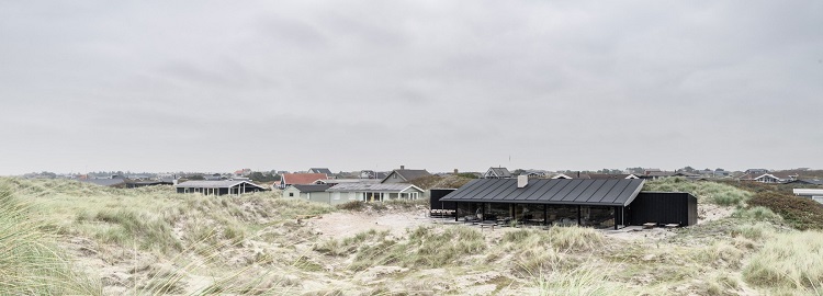 maison au Danemark paysage naturel