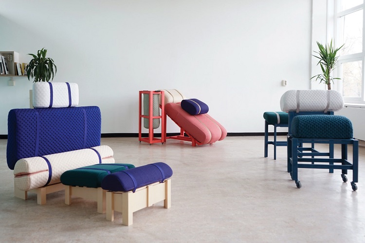 mobilier de bureau design Geoffrey Pascal trois modèles adaptés travail entreprise open space