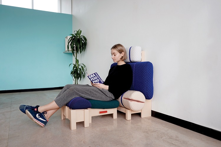 mobilier de bureau design collection meubles confortables Grafeoiphobia concept novateur parfait milieu travail sans stresse