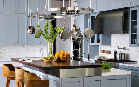 nouvelles tendances cuisine 2019 idées déco aménagement couleurs matériaux