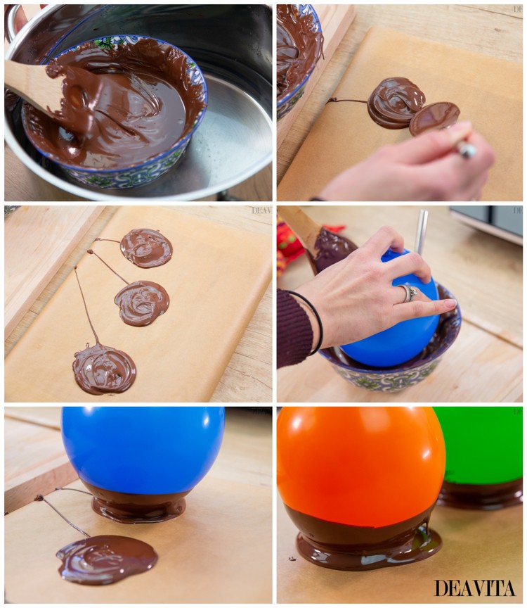 recette amuse-bouche bols en chocolat instructions