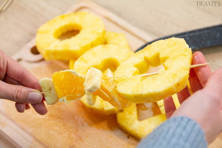 recette amuse-bouche comment faire brochettes de fruits
