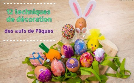 techniques de décoration des oeufs de Pâques idées inspirantes tutoriels