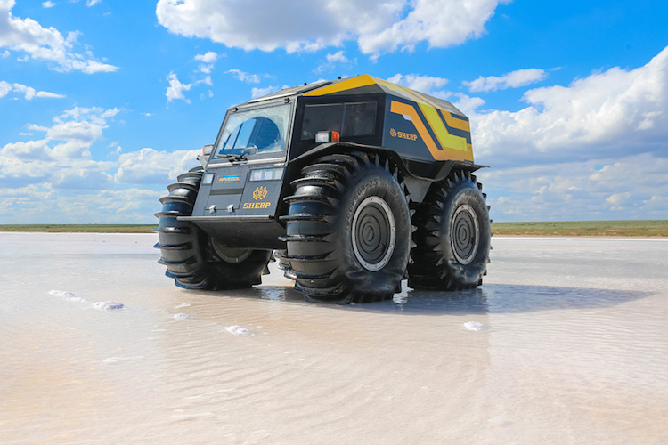 véhicules tout-terrain amphibie reparation facile fiabilite SHERP ATV Ultimate