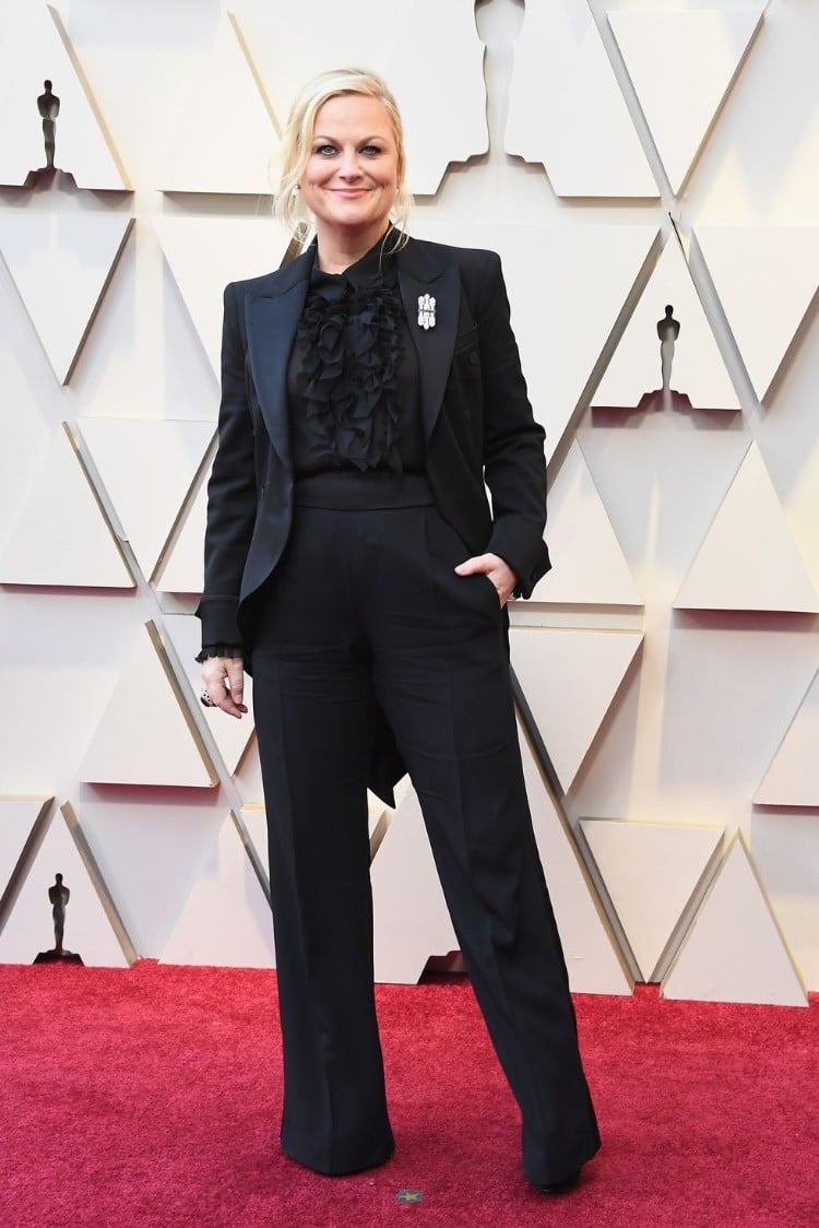 Oscars 2019 Amy Poehler looks des célébrités tapis rouge