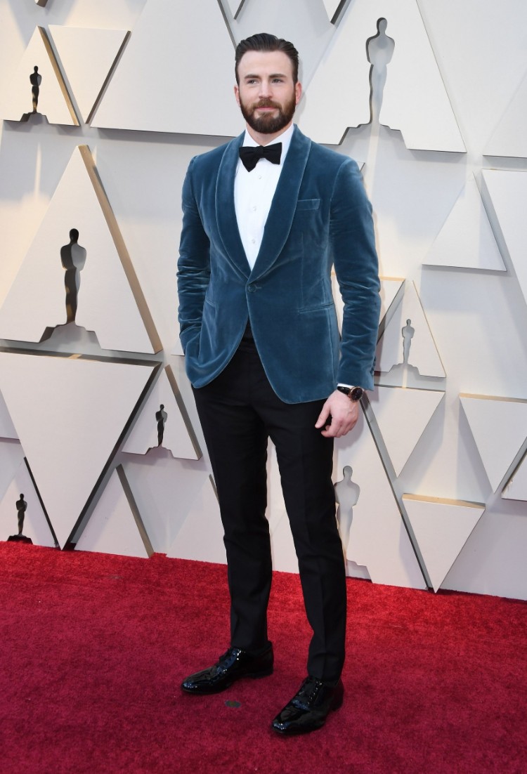 Oscars 2019 Chris Evans les looks des célébrités