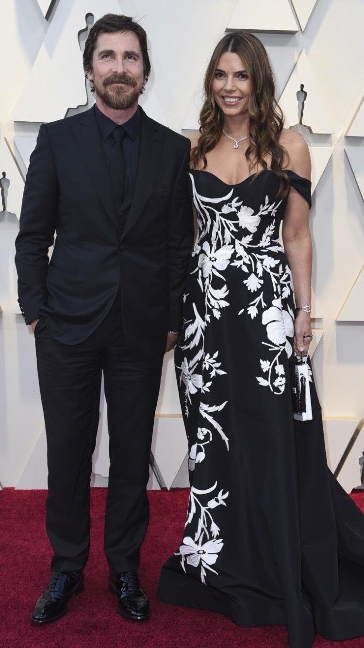 Oscars 2019 Christian Bale et Sibi Blazic