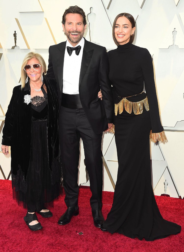 Oscars 2019 Irina Shayk Bradley Cooper et sa mère