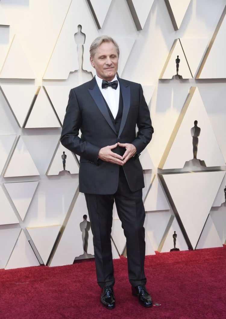 Oscars 2019 Viggo Mortensen tapis rouge