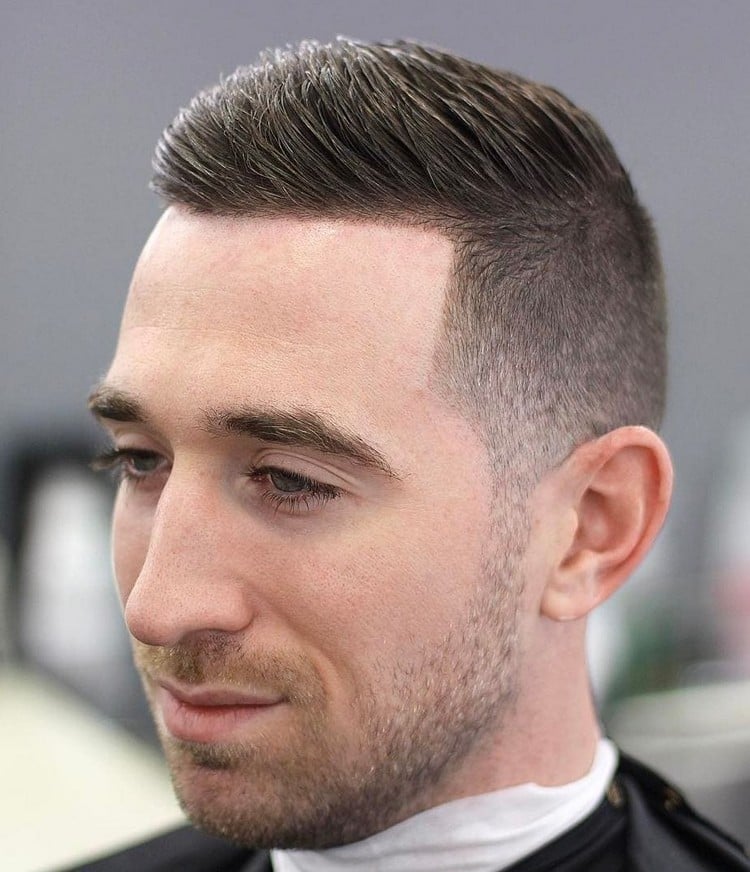 coupe cheveux buzz cut dégradé chevelure courte homme tendances capillaires 2019