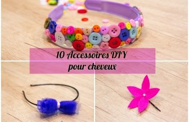 diy accessoires pour cheveux idées tutos faciles