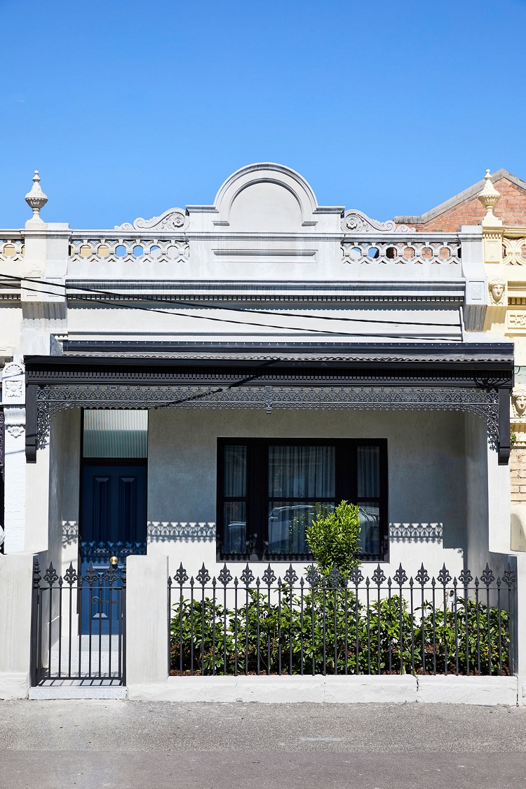 façade rénovée maison australienne