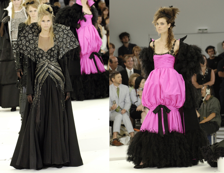 mort de Karl Lagerfeld regard arrière travail mode haute couture défilé