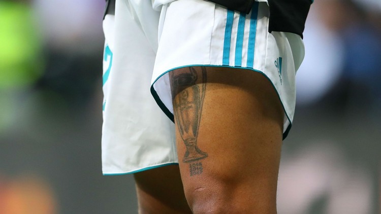 tatouages footballeurs tattoo art motifs Marcelo