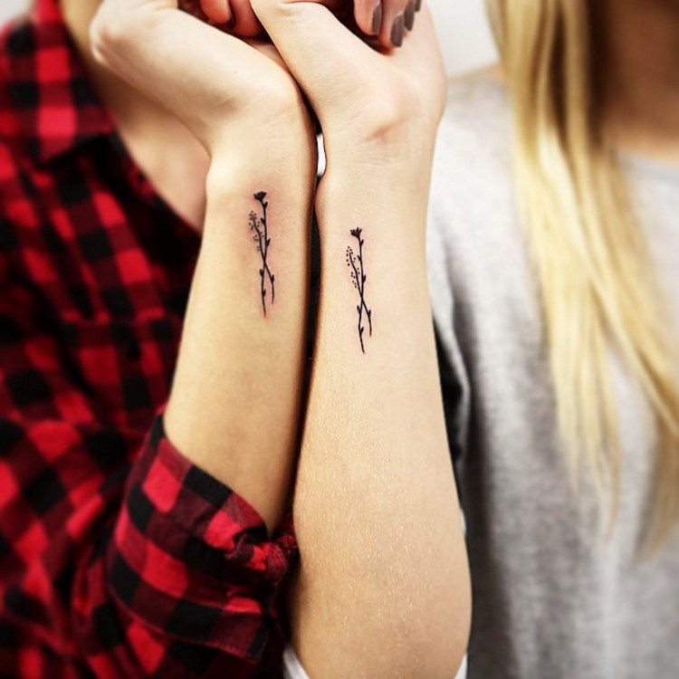 Tatouages Pour Sœurs Les Plus Jolies Inspirations Pour Filles