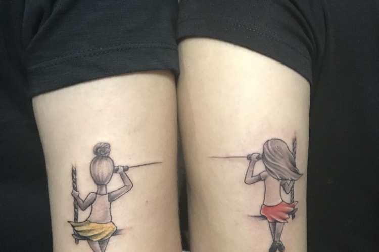 Tatouages pour sœurs - les plus jolies inspirations pour filles!