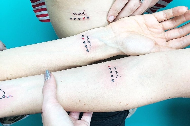 Tatouages pour sœurs - les plus jolies inspirations pour filles!
