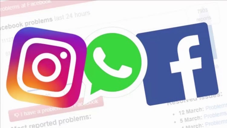 Facebook en panne WhatsApp Instagram acces bloque