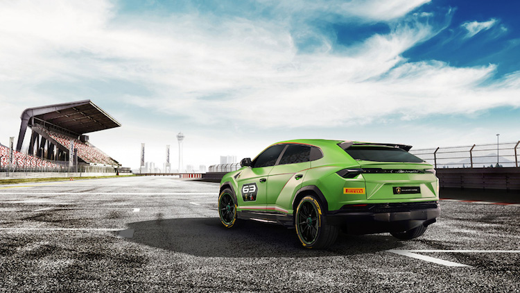 Lamborghini Urus ST-X Concept SUV compétition Squadra Corse