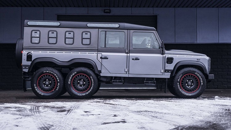 Land Rover Defender 110 six roues neuf sièges