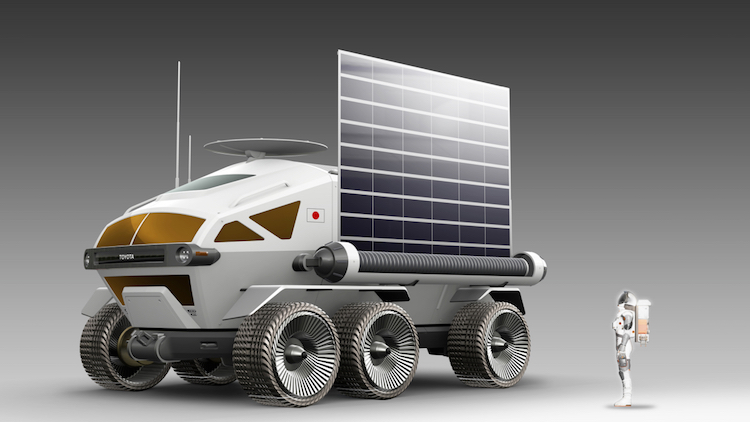 Toyota va concevoir un rover pressurise a pile prototype