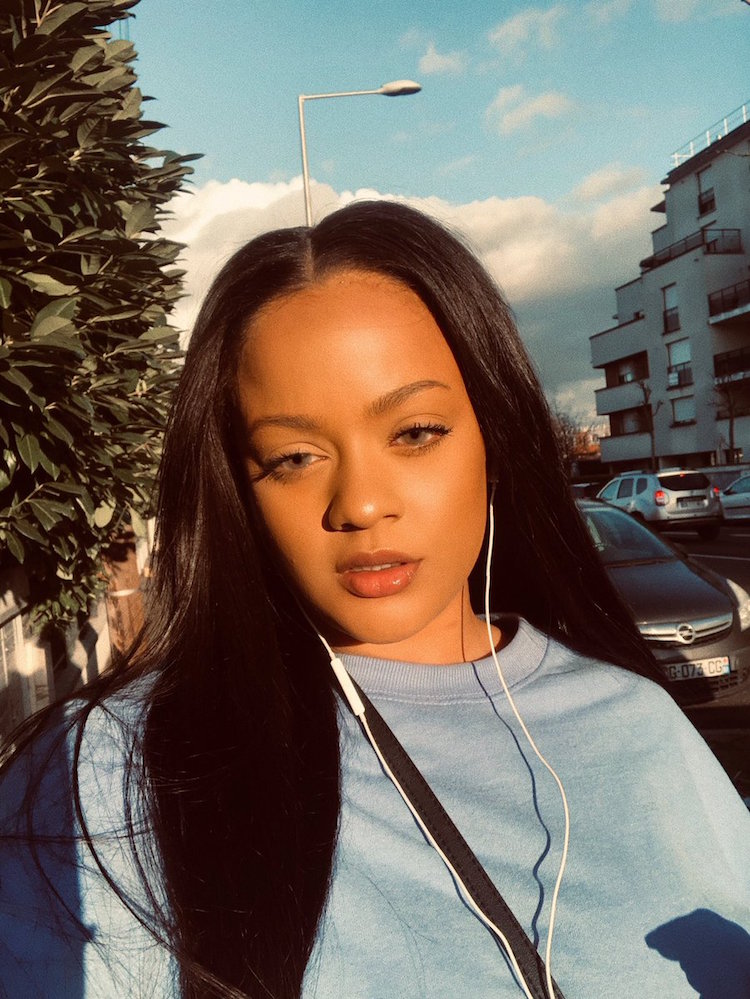 Yna Sertalf sosie de Rihanna photo Instagram