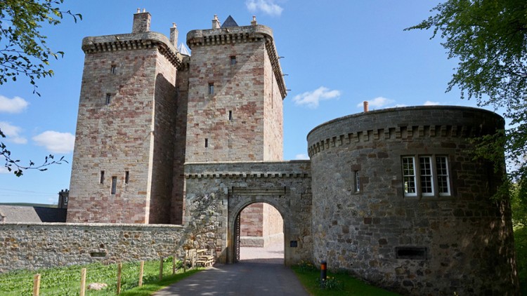château de mariage Borthwick Écosse