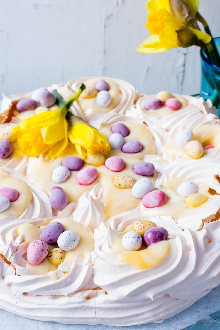 gâteau de Pâques thermomix meringue facile œufs chocolatés