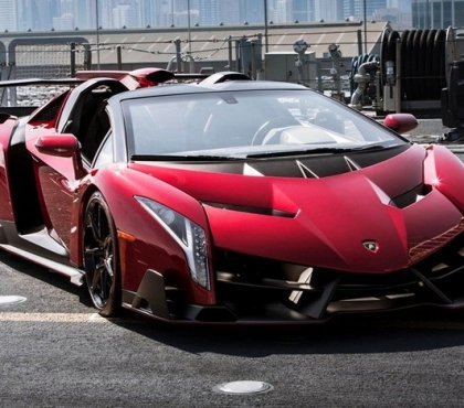 les dix voitures les plus chères du monde lamborghini veneno roadster design sportif exclusif rouge