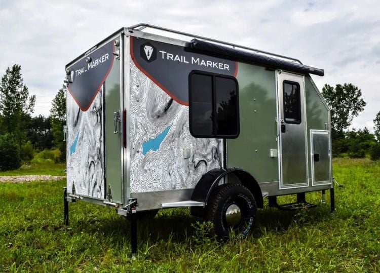 remorque camping Trail Marker modèles à personnaliser