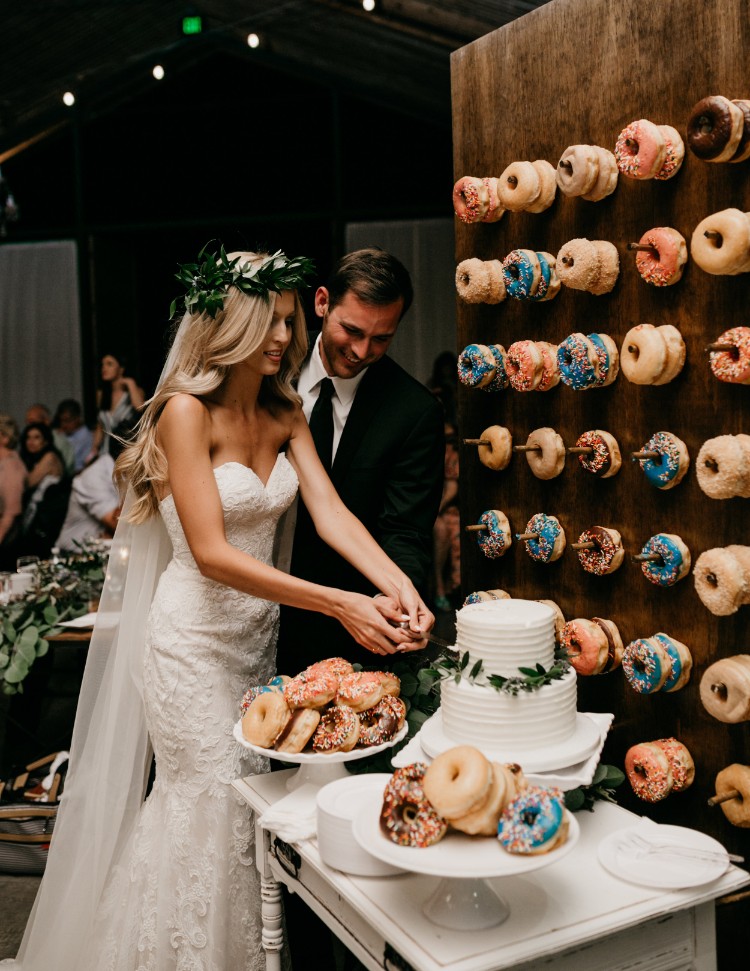 tendance mariage gâteau déco en beignets