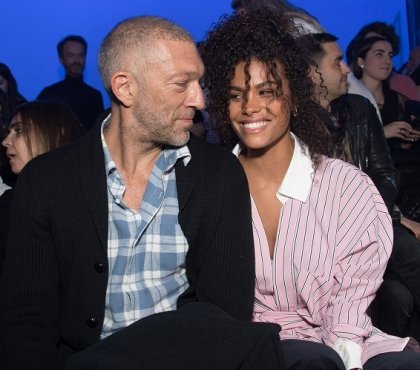 Vincent Cassel et Tina Kunakey couple star annonce naissance premier enfant ensemble petite fille amazonie