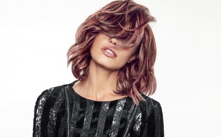 cheveux gold rose brun rosé nouvelle tendance coloration pour brunes