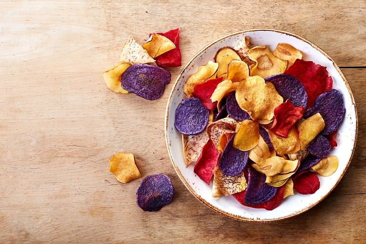 chips de légumes idée saine apéro alternative chips patates méfier