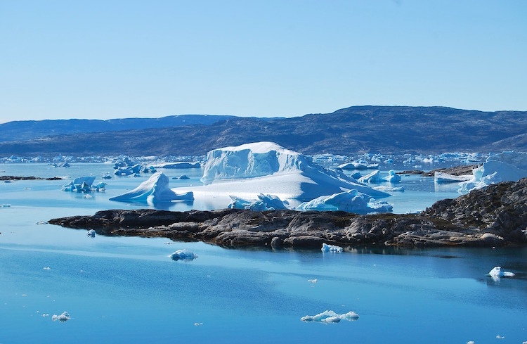 fonte des glaces au Groenland vitesse effrayante