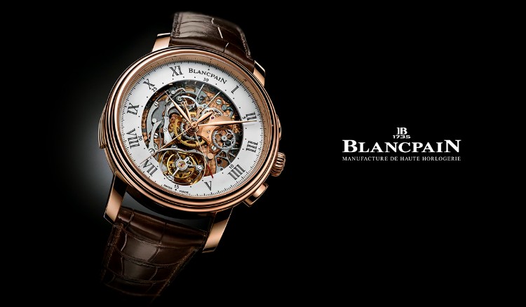 montre de luxe homme marques horlogères Blancpain