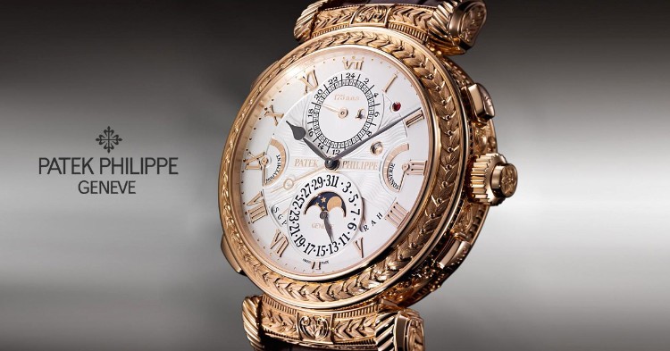 montre de luxe homme marques horlogères Patek Philippe
