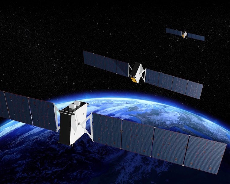 satellites de telecommunications liaison internet