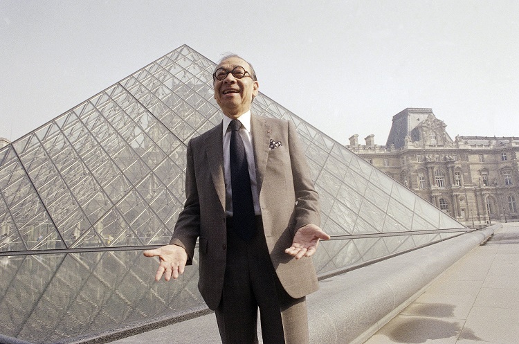 Ieoh Ming Pei est mort architecte célèbre pyramide du Louvre