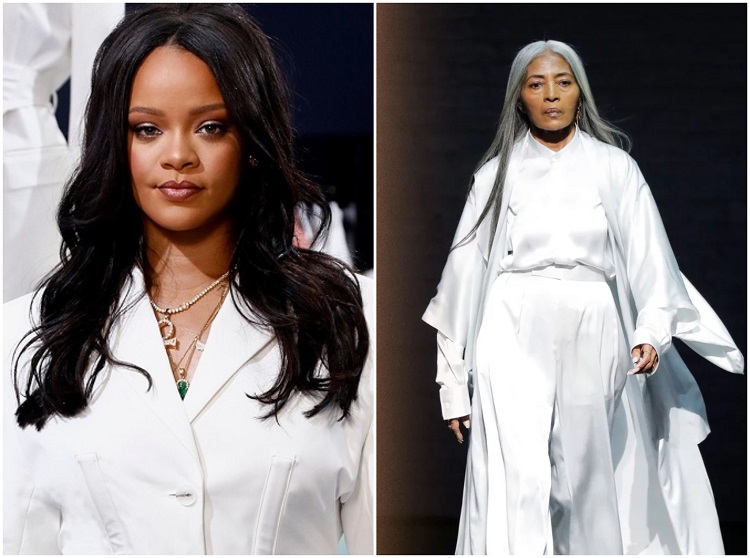 Rihanna Fenty mannequin âgé choisi pour representer nouvelle collection prêt à porter LVMH