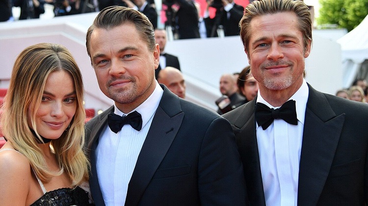 festival de cannes 2019 Quentin Tarantino Once Upon a Time in Hollywood tapis rouge Leonardo DiCaprio Margot Robbie Brad Pitt
