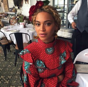imprimé wax tendance comment porter comme Beyonce trucs astuces looks Afrique chic