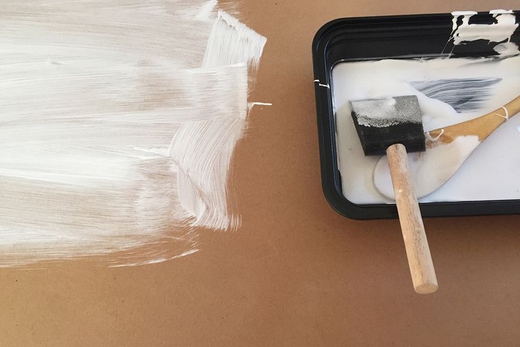 peinture acrylique pouring comment préparer la toile instructions