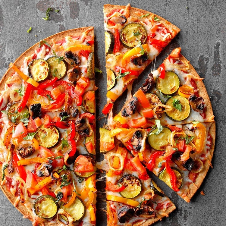 pizza aux légumes recettes variées idées de croûtes